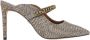 Kurt Geiger Kristalversierde Sandaal Sabot Yellow Dames - Thumbnail 14