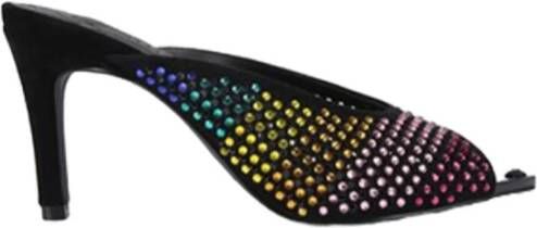 Kurt Geiger Kristalversierde Suède Muiltje Sandaal