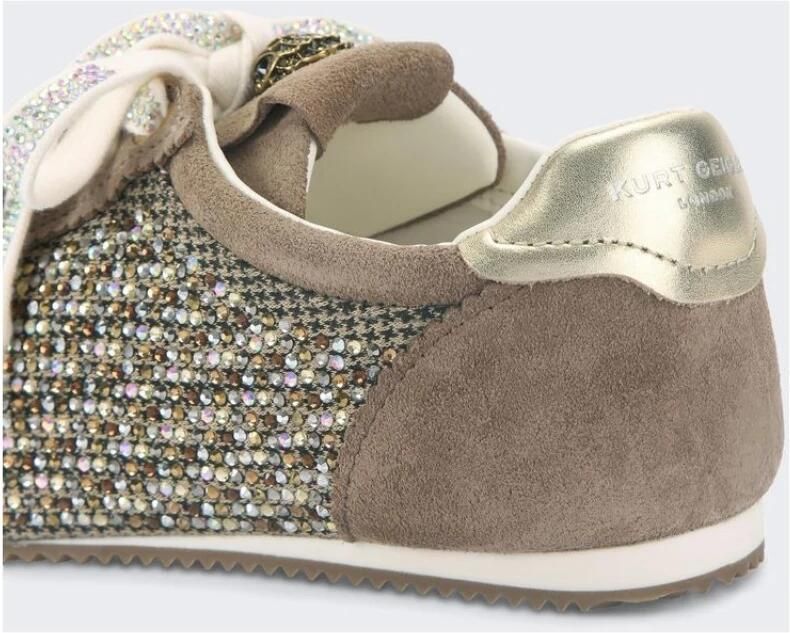 Kurt Geiger London Dames Sneakers Kurt Geiger Kurt Geiger Iskington Sneaker Beige Comb Zand - Foto 7