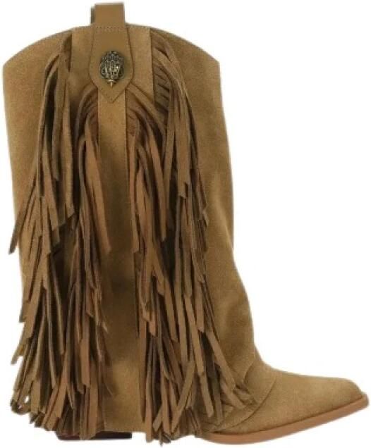 Kurt Geiger Albany Fringe Western Boot
