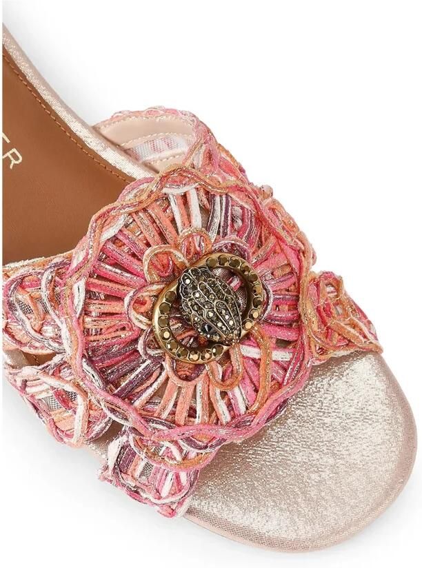 Kurt Geiger Dames Slipper Roze 5600557999 57 Chelsea Woven - Foto 3