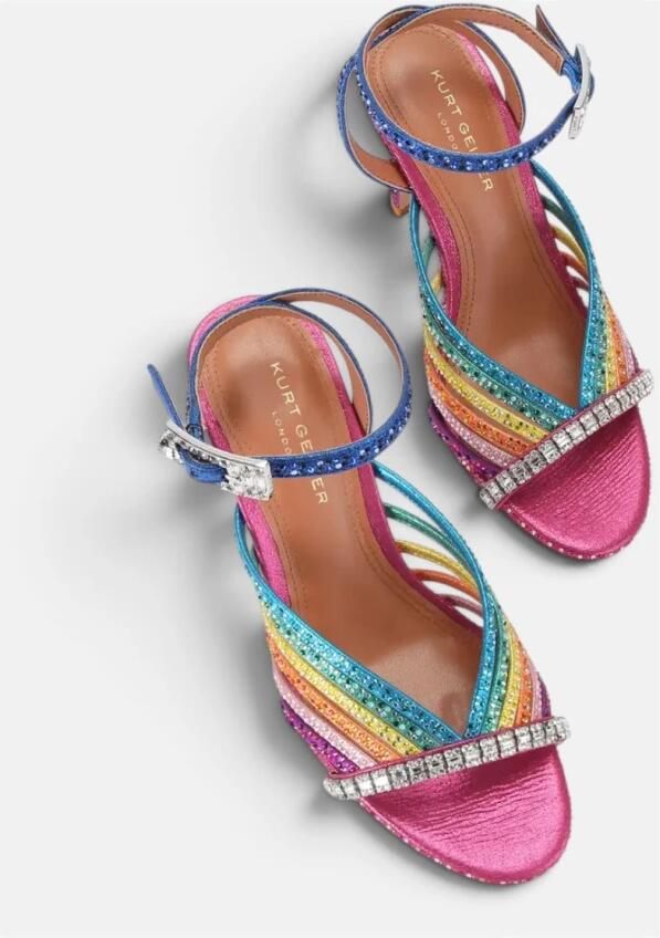 Kurt Geiger Crystal Strappy Sandal - Foto 3