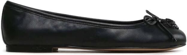 Kurt Geiger Eagel leren ballerina's zwart