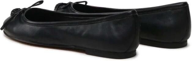 Kurt Geiger Eagel leren ballerina's zwart - Foto 4