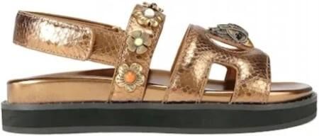 Kurt Geiger Eagle Cut-Out Flat Sling
