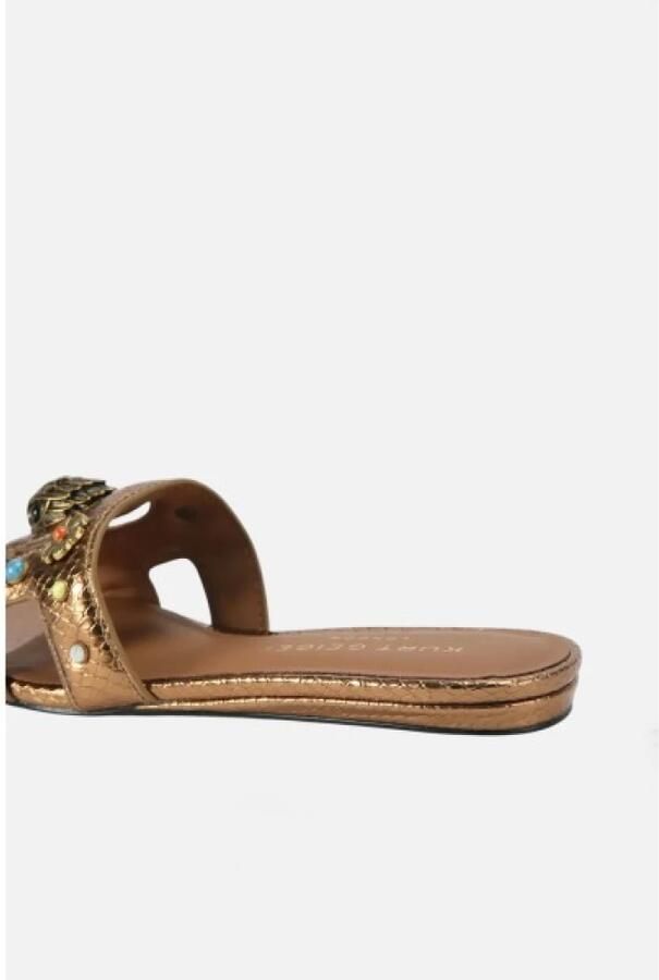 Kurt Geiger Eagle Cut Out Leren Slide Sandalen - Foto 2