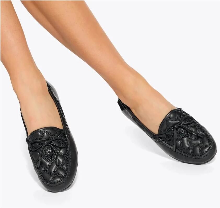 Kurt Geiger Eagle moccasin van leer met quilt patroon - Foto 2