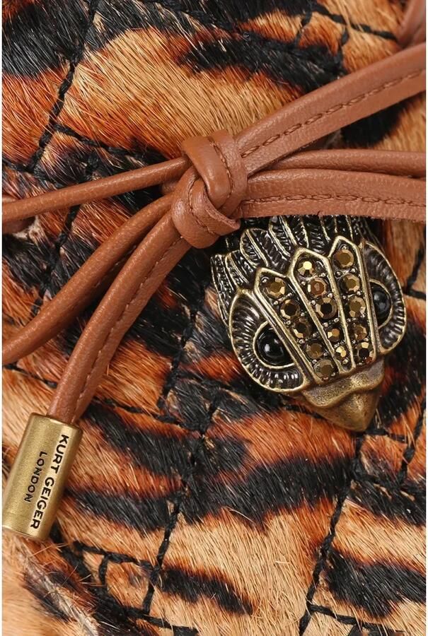 Kurt Geiger London Eagle Moccasin Mocassins Dames Instappers Bruin - Foto 10