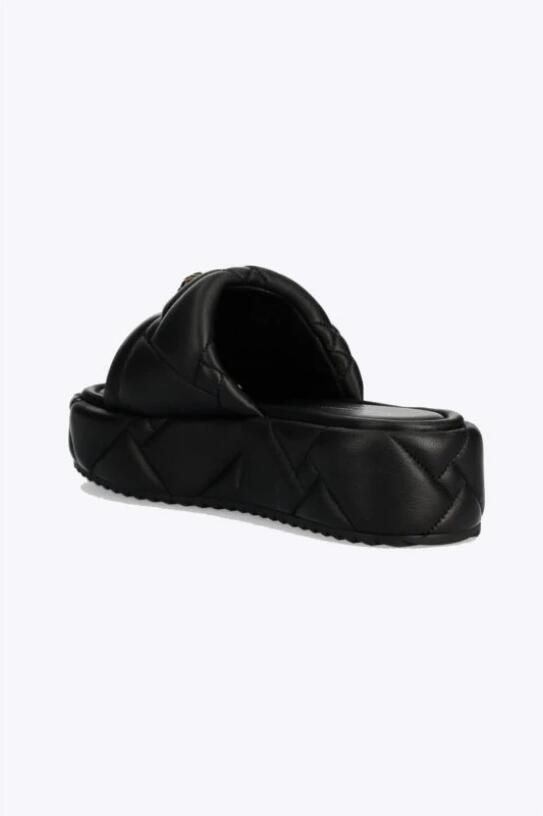 Kurt Geiger London Dames Slippers Kurt Geiger Kurt Geiger Kensington Puff Flatform Black Zwart - Foto 2