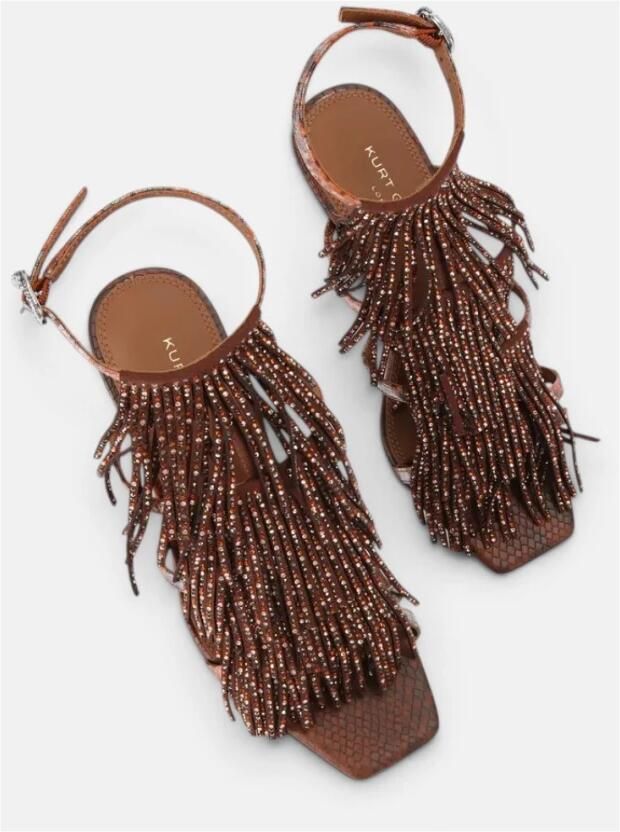 Kurt Geiger Fringe Sandal 90 - Foto 4
