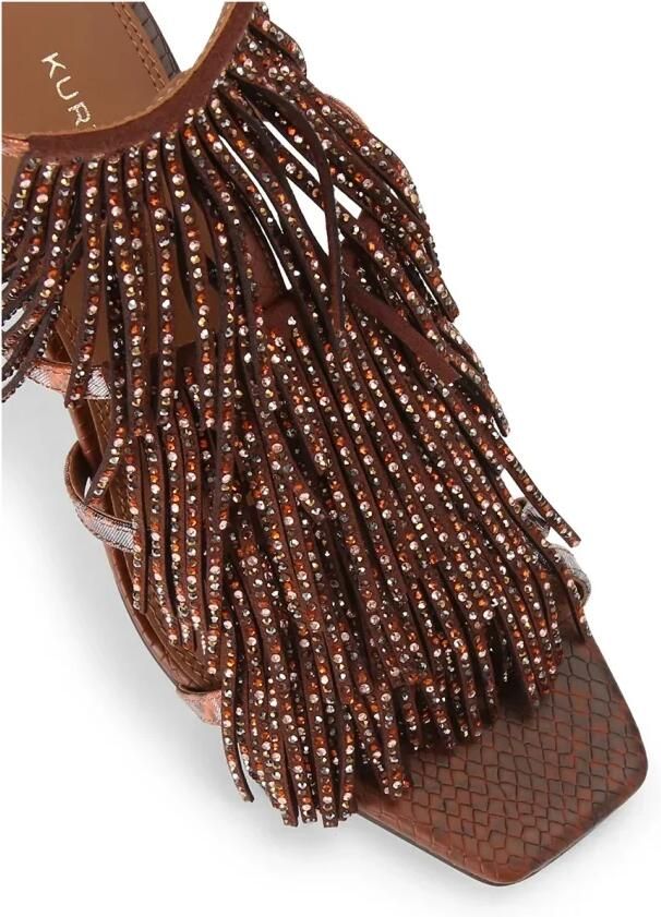 Kurt Geiger Fringe Sandal 90
