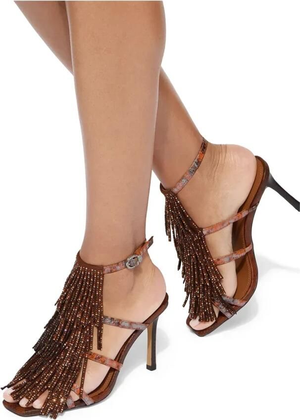 Kurt Geiger Fringe Sandal 90 - Foto 5
