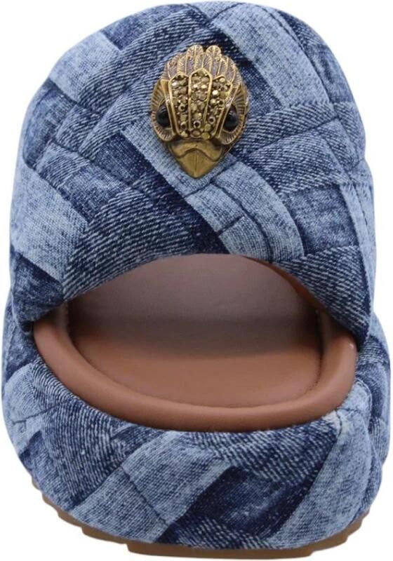 Kurt Geiger Dames Slipper Blauw 2017888669 88 Kensington Puff Flatform - Foto 5