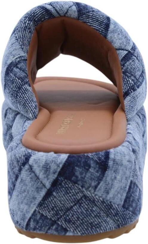 Kurt Geiger Dames Slipper Blauw 2017888669 88 Kensington Puff Flatform - Foto 6