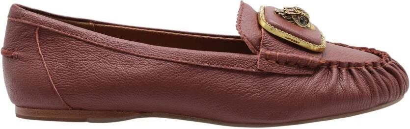 Kurt Geiger Dames Instappers & Ballerina's Pimlico Moccasin Wine Bordeaux - Foto 2