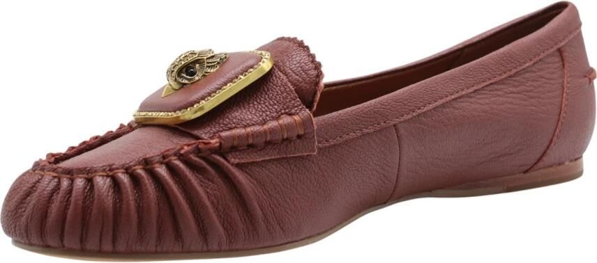 Kurt Geiger Dames Instappers & Ballerina's Pimlico Moccasin Wine Bordeaux - Foto 7
