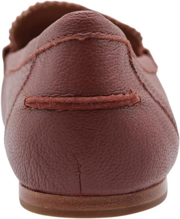 Kurt Geiger Dames Instappers & Ballerina's Pimlico Moccasin Wine Bordeaux - Foto 4