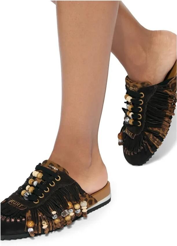 Kurt Geiger Islington P Fringe Mule - Foto 5