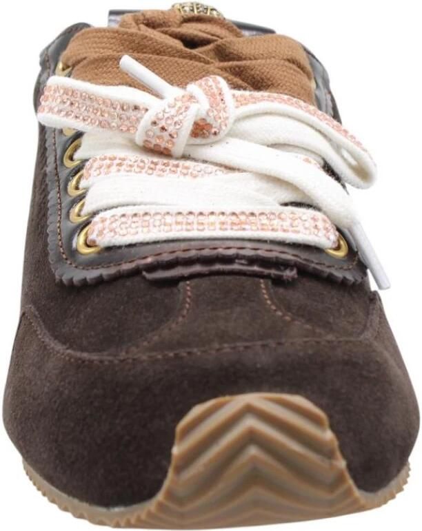 Kurt Geiger London Dames Sneakers Kurt Geiger Kurt Geiger Islington Sneaker Brown Donkerbruin - Foto 9