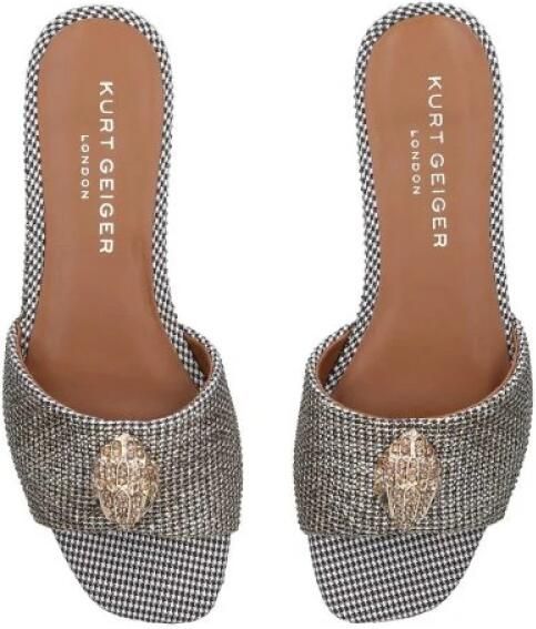 KURT GEIGER LONDON Slippers Dames Kensington Flat Maat: 42 Materiaal: Textiel Kleur: Beige - Foto 7