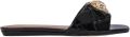 Kurt Geiger Kensington Flat Sandal - Zwart