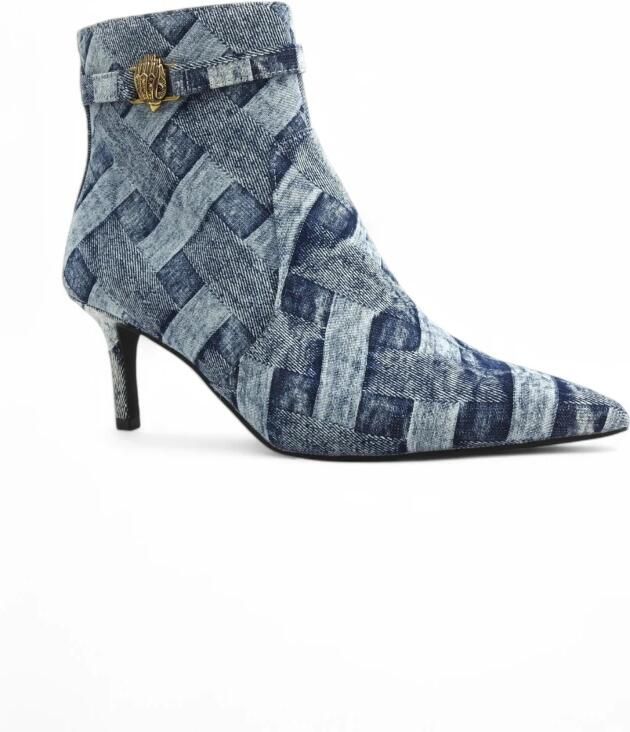 Kurt Geiger Dames Enkellaars Kensington Flexi Ankle Boots Jeansblauw - Foto 3
