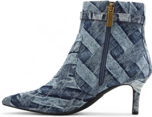 Kurt Geiger Dames Enkellaars Kensington Flexi Ankle Boots Jeansblauw - Foto 2