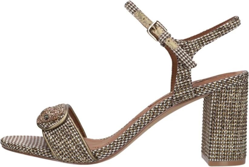 Kurt Geiger London Kensington Langley Sandalen Dames Goudkleurig - Foto 8