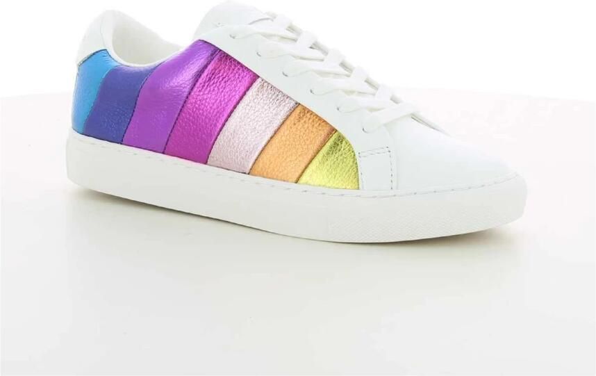 Kurt Geiger London Lane Stripe Lage sneakers Leren Sneaker Dames Multi - Foto 2