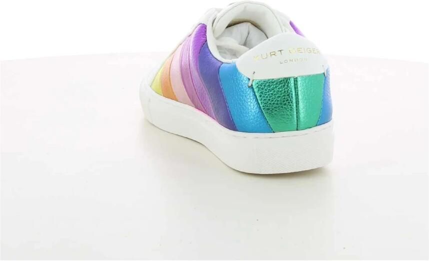 Kurt Geiger London Lane Stripe Lage sneakers Leren Sneaker Dames Multi - Foto 4