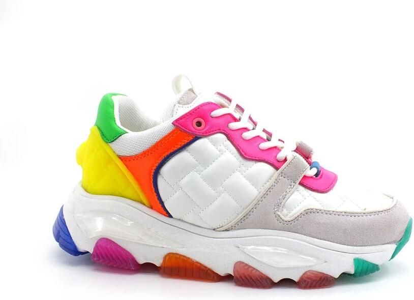 Kurt Geiger London Lettie Eagle Lage sneakers Leren Sneaker Dames Wit - Foto 3