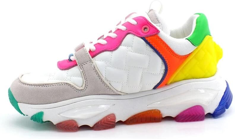 Kurt Geiger London Lettie Eagle Lage sneakers Leren Sneaker Dames Wit - Foto 4