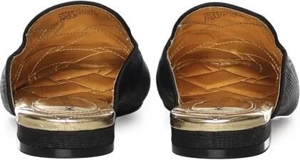 Kurt Geiger London Embroidedered Slipper Instappers Dames Zwart - Foto 4