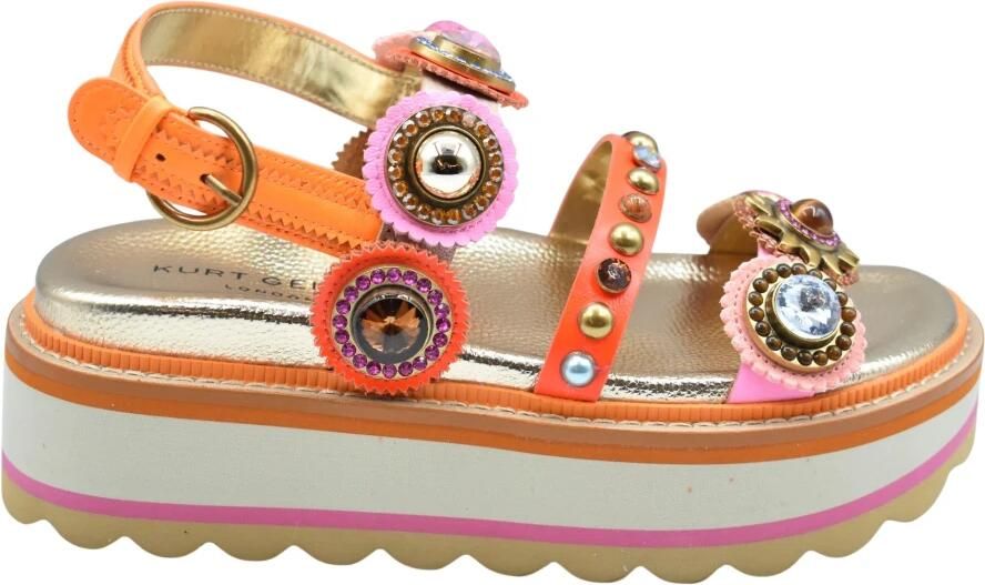 Kurt Geiger Octavia Slingback Platform Sandaal