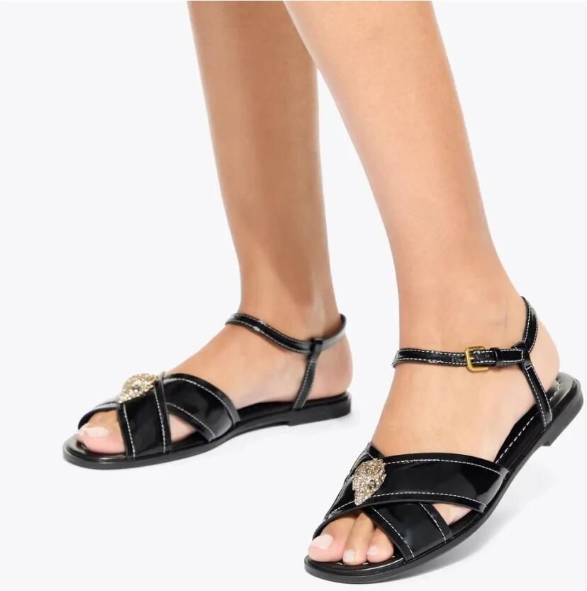 Kurt Geiger Orson Cross Flat Sandal - Foto 2