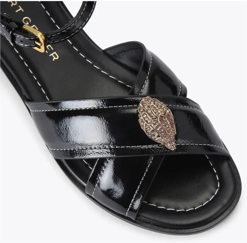 Kurt Geiger Orson Cross Flat Sandal - Foto 3