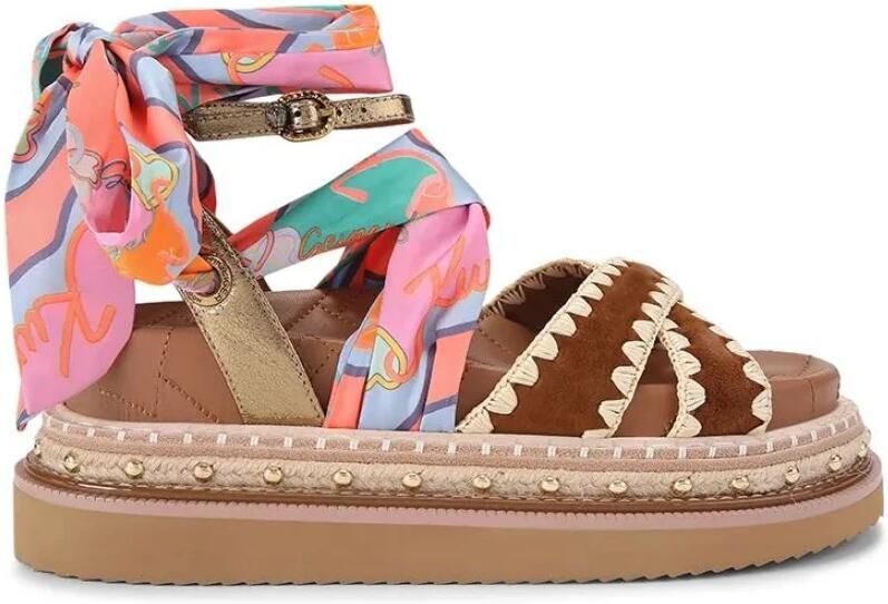 Kurt Geiger Orson Cross Scarf Sandal