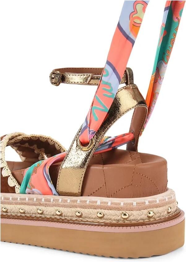 Kurt Geiger Orson Cross Scarf Sandal - Foto 5