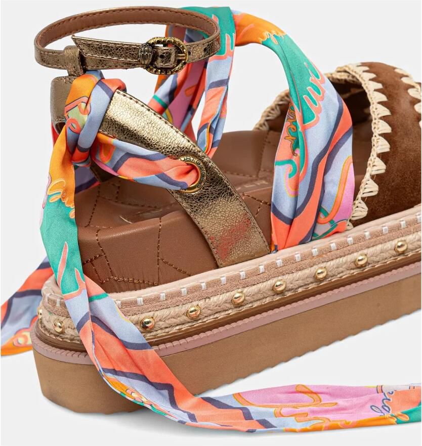 Kurt Geiger Orson Cross Scarf Sandal - Foto 2