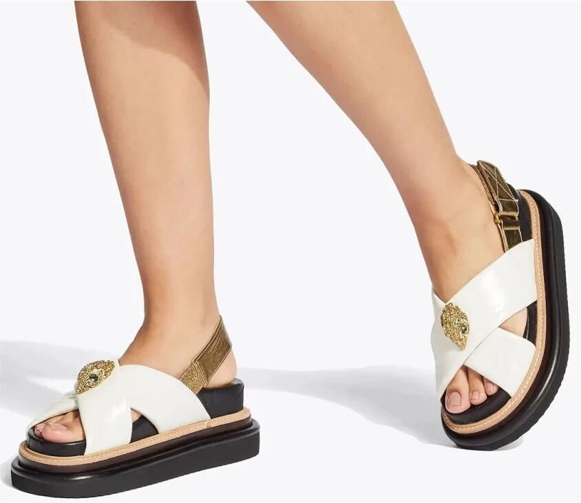 Kurt Geiger Orson Cross Strap Sandal - Foto 4