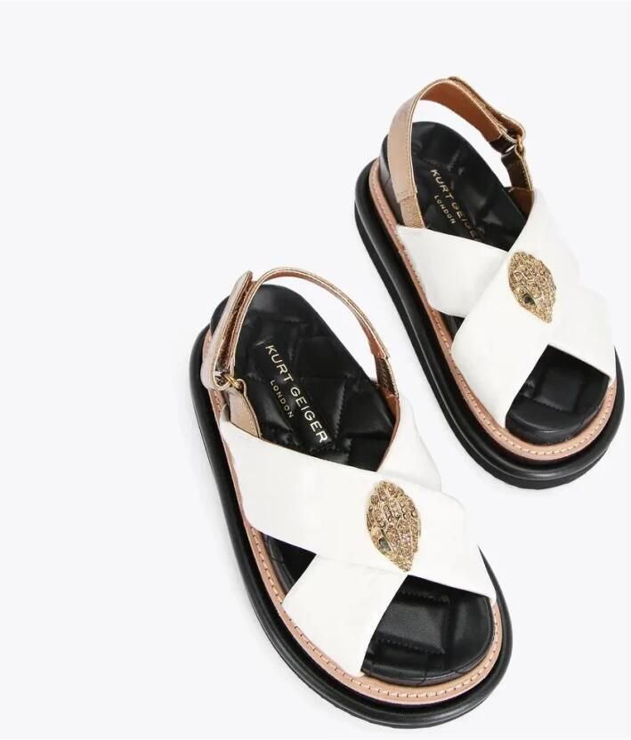 Kurt Geiger Orson Cross Strap Sandal - Foto 5