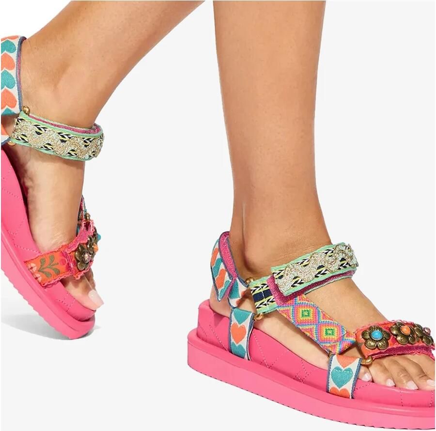 Kurt Geiger Dames Sandaal Roze 4461652609 52 Orson - Foto 3