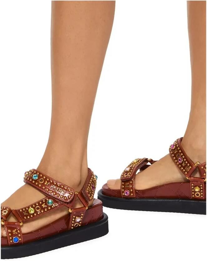 Kurt Geiger Dames Sandaal Bruin 4461639109 39 Orson - Foto 2