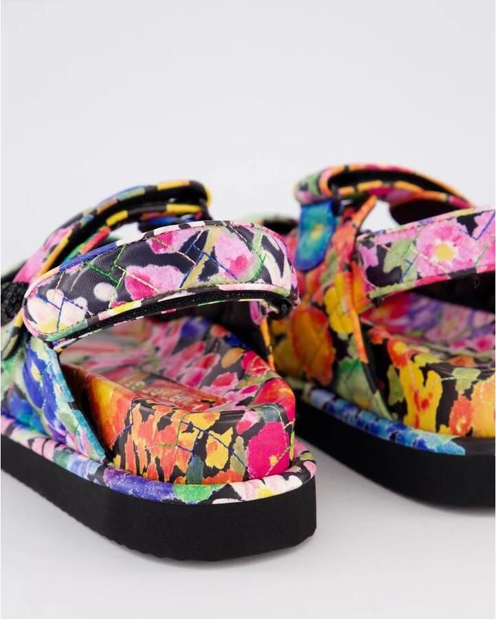 Kurt Geiger Dames Orson Sandaal Roze Multi - Foto 2