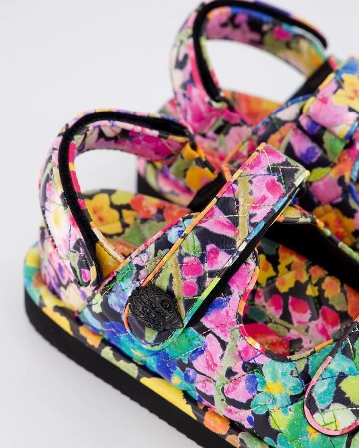 Kurt Geiger Dames Orson Sandaal Roze Multi - Foto 3