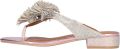 Kurt Geiger London Pom T-bar Flat Sandal Slippers Dames Roze - Roze