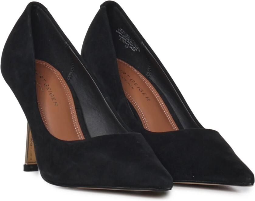Kurt Geiger Pumps van suède met puntige neus - Foto 2