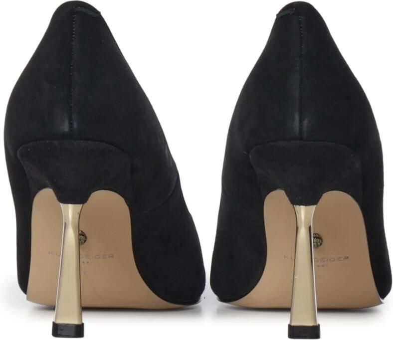 Kurt Geiger Pumps van suède met puntige neus - Foto 3
