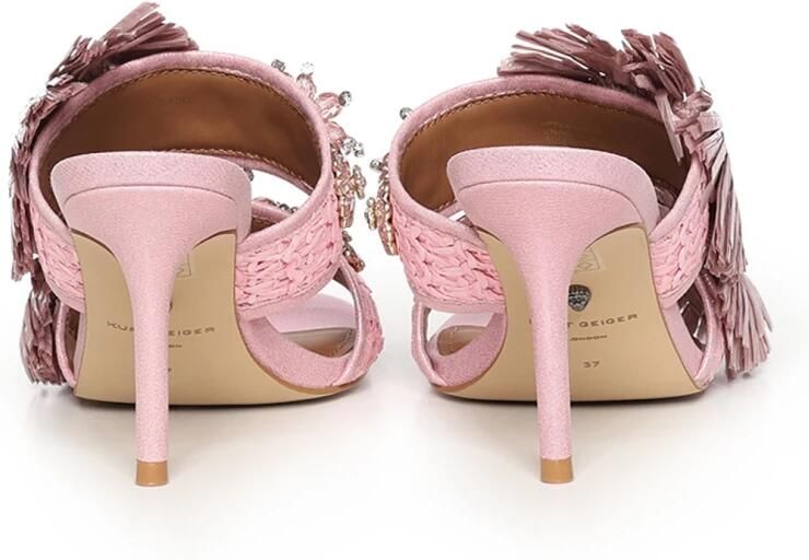 Kurt Geiger Raffia Buckle Sandal - Foto 4