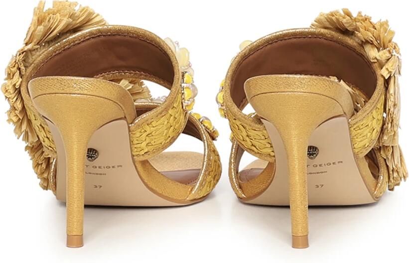 Kurt Geiger Raffia Buckle Sandal - Foto 3